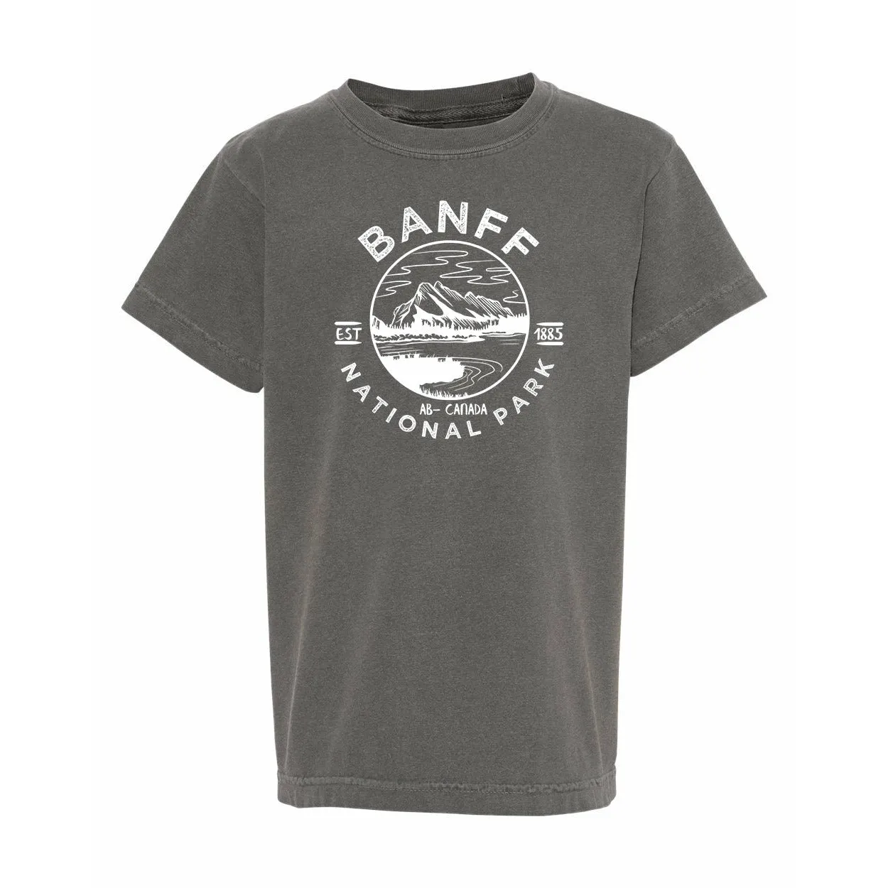 Banff National Park Youth Comfort Colors T shirt