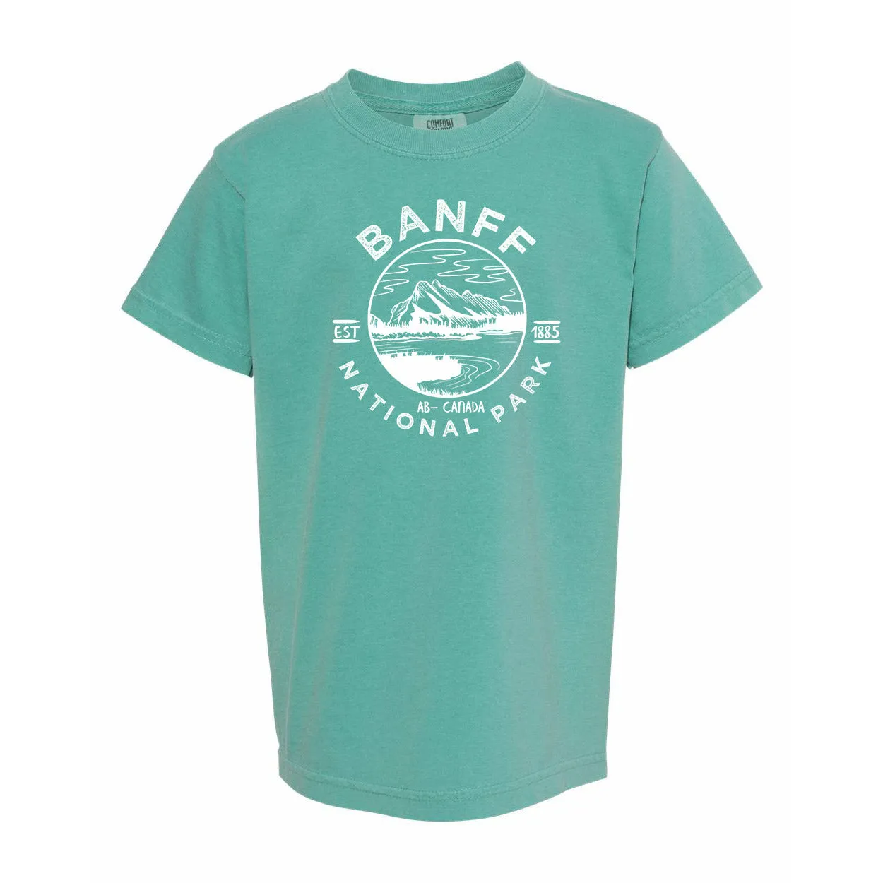 Banff National Park Youth Comfort Colors T shirt