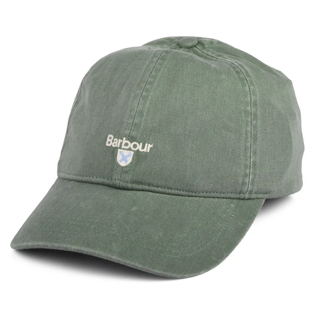 Barbour Hats Cascade Cotton Baseball Cap - Light Sage