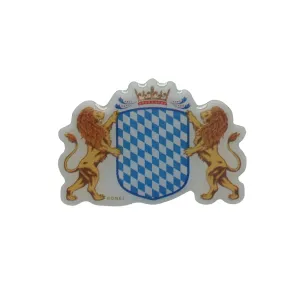 Bavarian Coat of Arms Oktoberfest Hat Pin