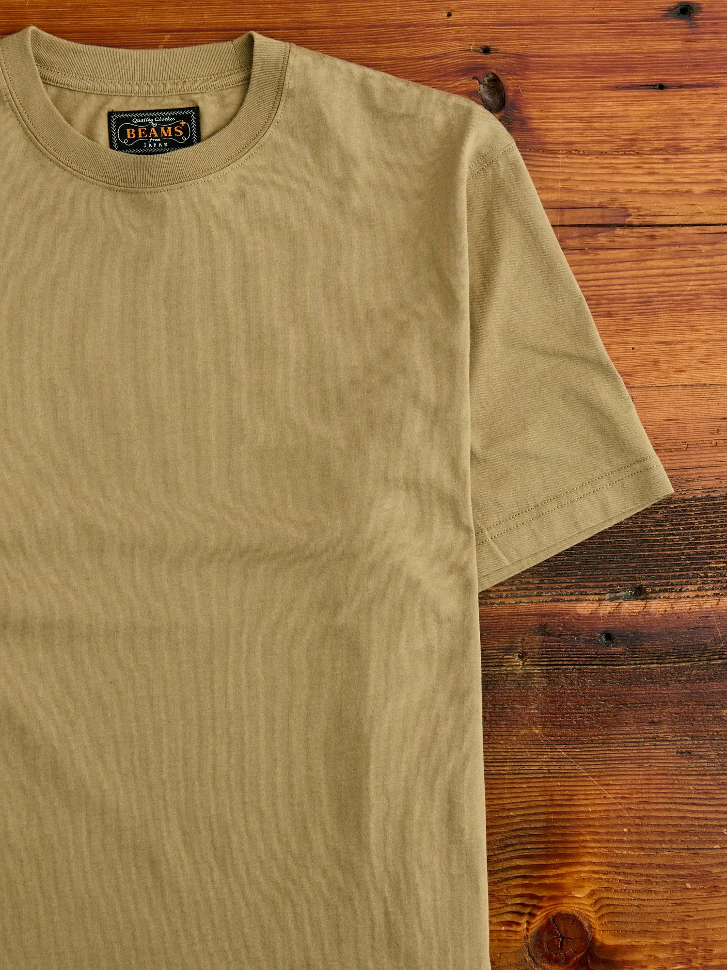 Crewneck T-Shirt in Olive