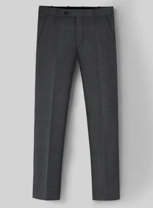 Hardy Minnis Dark Gray Glen Wool Pants