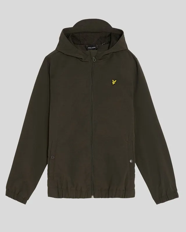 Kids Zip Through Hooded Jacket