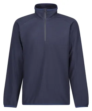 Navigate half-zip fleece | Navy/Seal Grey