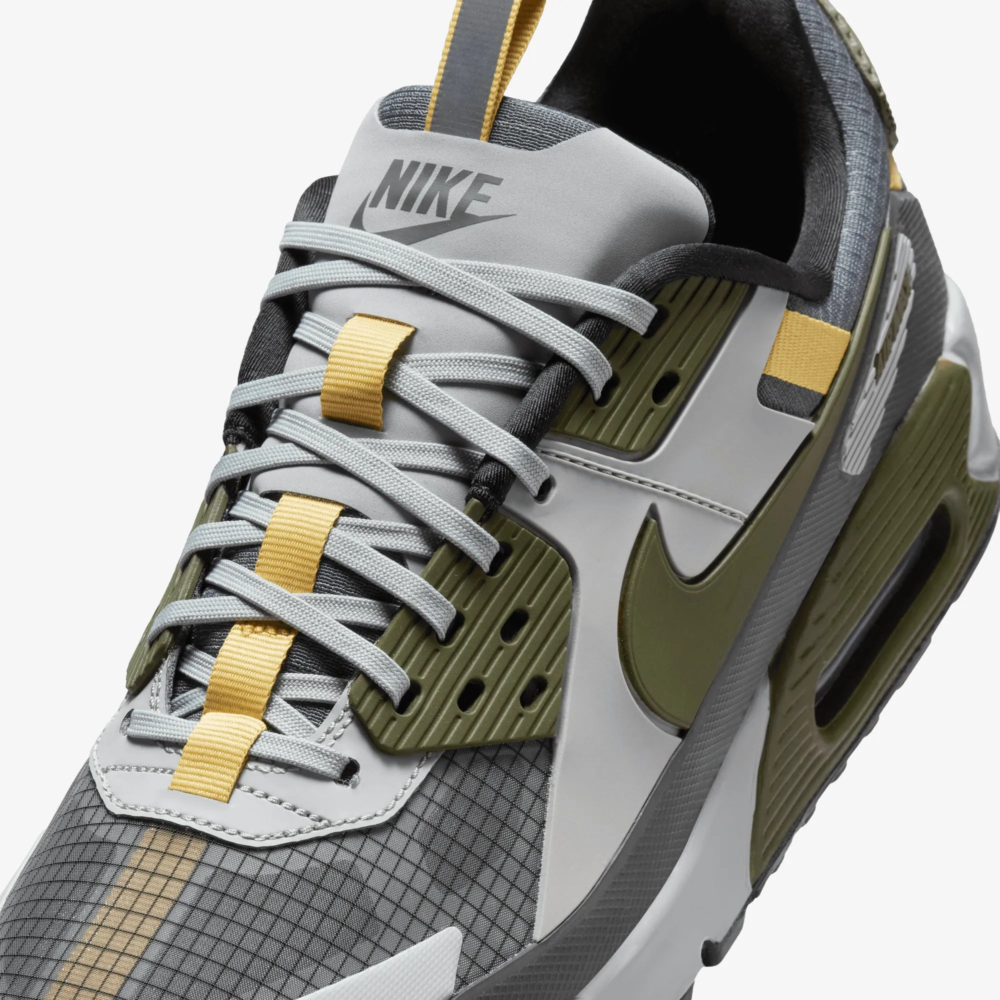 NIKE | AIR MAX 90 DRIFT { LT SMOKE GREY/CARGO KHAKI-IRON GREY