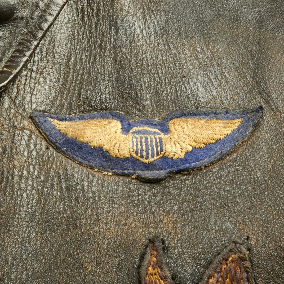 Original U.S. WWII 752nd Bomb Squadron Bailed Out Co-Pilot Named A-2 Flight Jacket