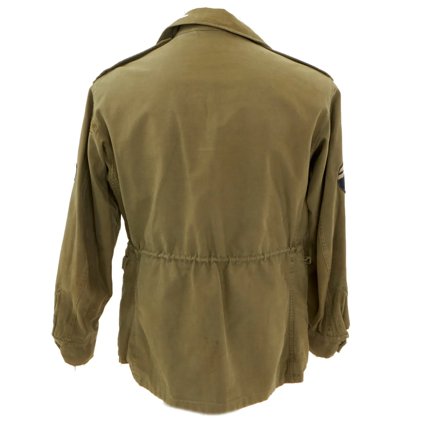 Original U.S. WWII 82nd Airborne Division M-1943 M43 Field Jacket With Rigger Modified Pants