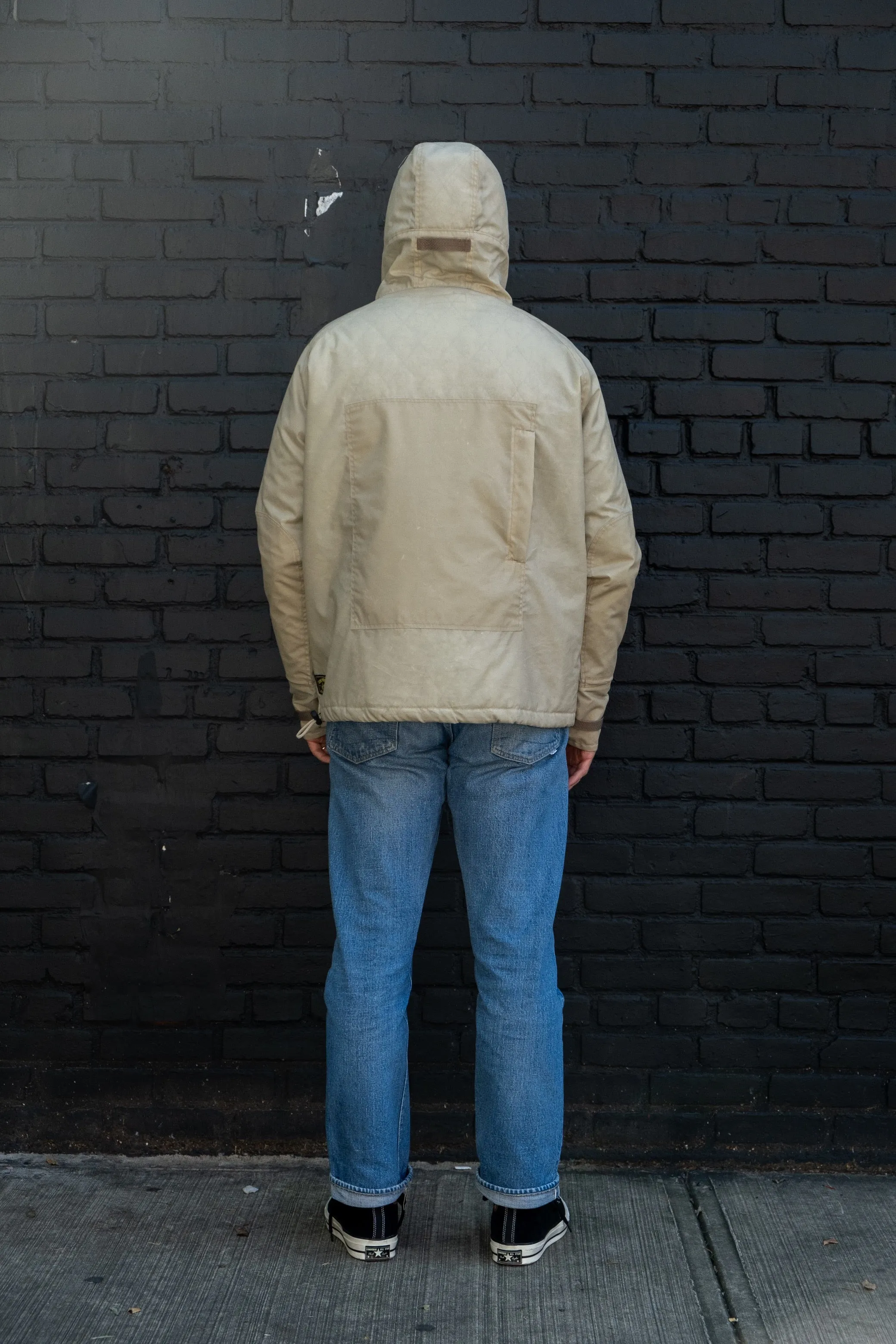 Quilted Mahwah Anorak - Natural