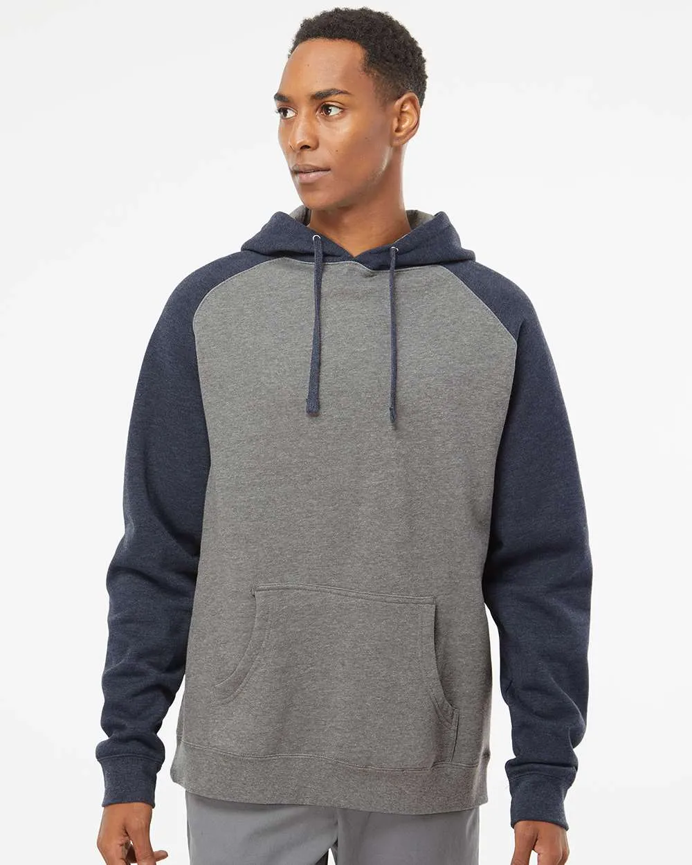 Raglan Hooded Sweatshirt