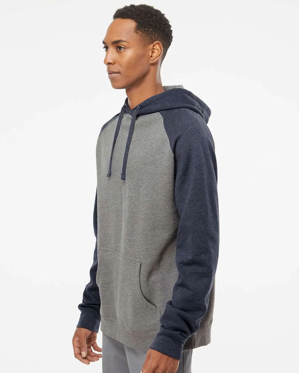 Raglan Hooded Sweatshirt