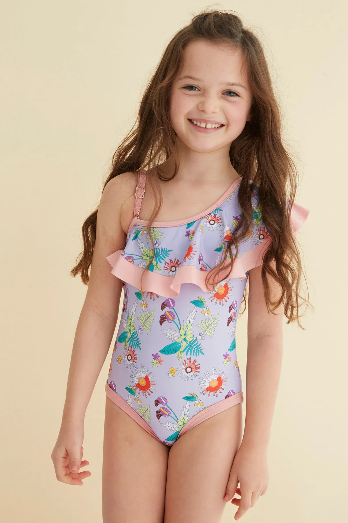 Velveteen Lydia Girls Swimsuit (Size 12 left)