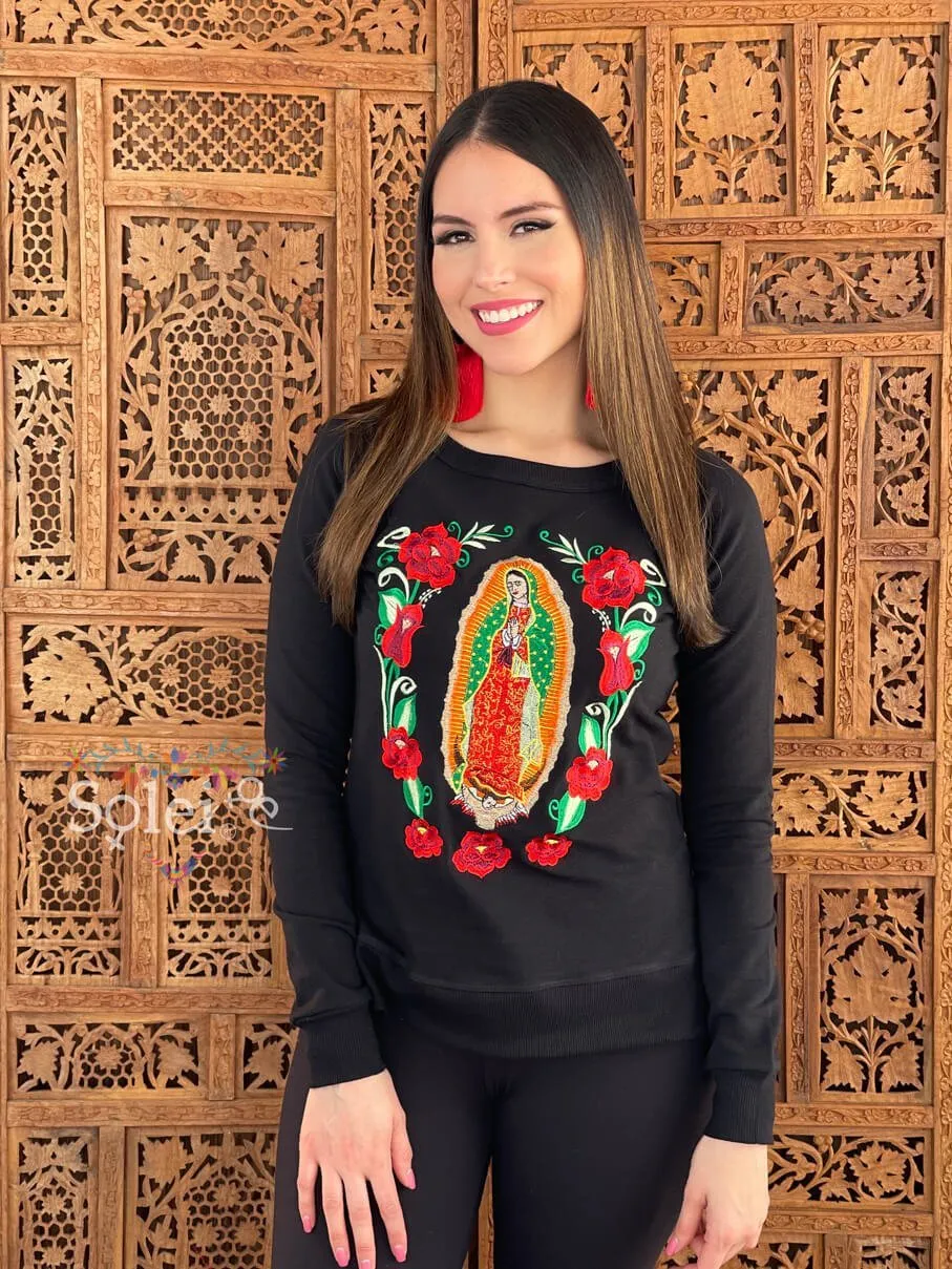 Virgin Embroidered Sweatshirt