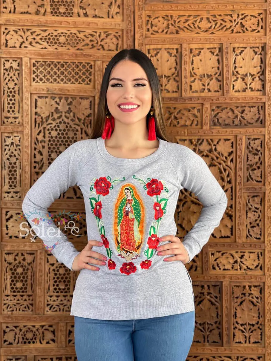 Virgin Embroidered Sweatshirt